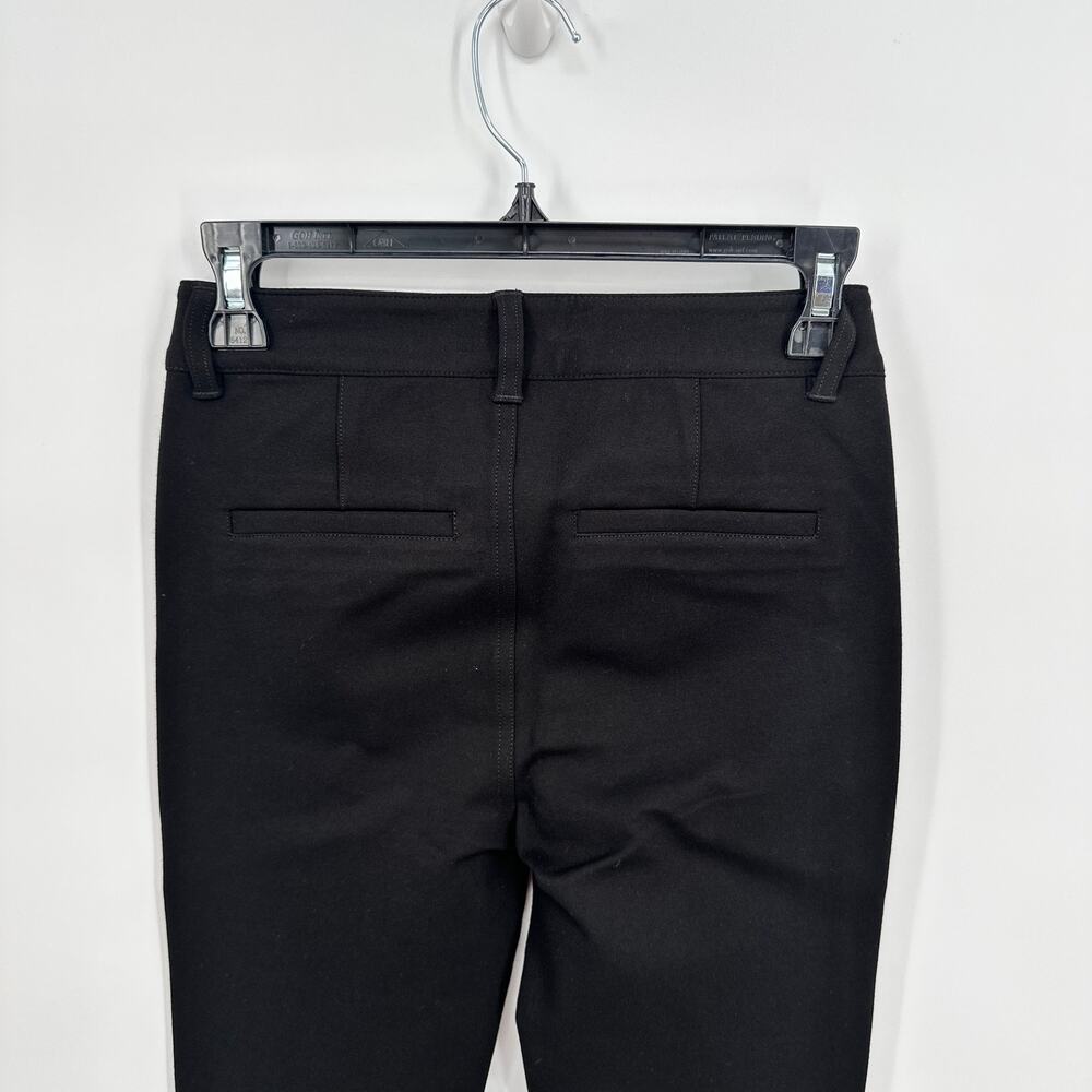 PAIGE NWT Winona Split Front Flare Pant in Black // 00 - Picture 9 of 12